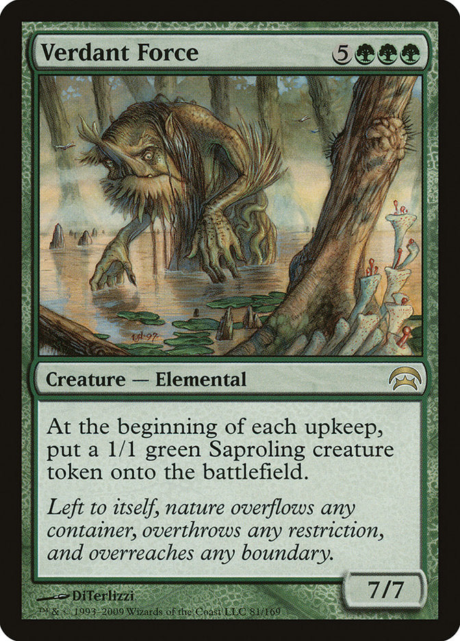 Verdant Force [Planechase]-1