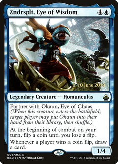 Zndrsplt, Eye of Wisdom [Battlebond Prerelease Promos]-1