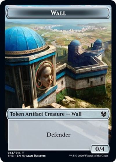 Pegasus // Wall Double-Sided Token [Challenger Decks 2021 Tokens]-2