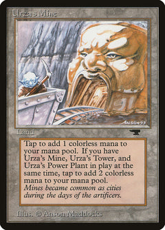 Urza's Mine (Mine Cart Entering Mouth) [Antiquities]-1