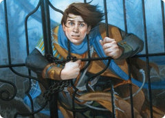Locked in the Cemetery Art Card [Innistrad: Midnight Hunt Art Series]-1