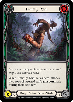 Timidity Point (Red) [EVR097] (Everfest)  1st Edition Rainbow Foil-1