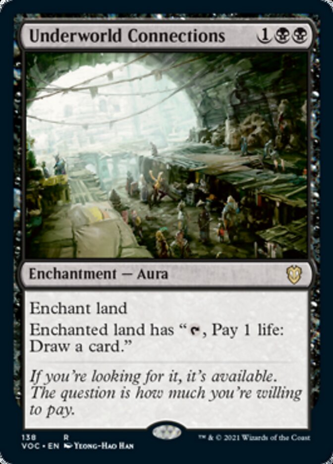 Underworld Connections [Innistrad: Crimson Vow Commander]-1
