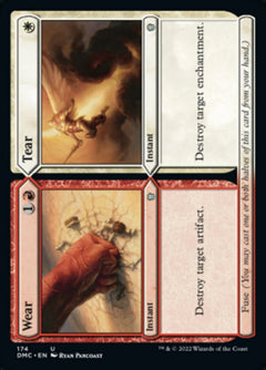 Wear // Tear [Dominaria United Commander]-1