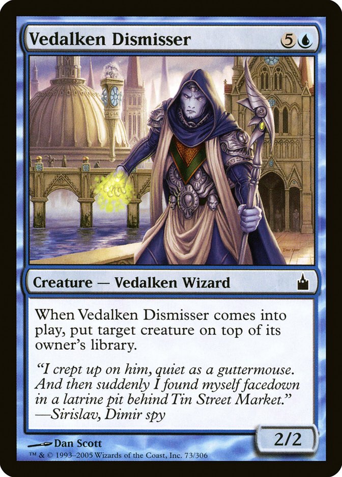 Vedalken Dismisser [Ravnica: City of Guilds]-1