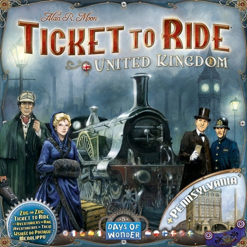 Ticket to Ride United Kingdom 5-1