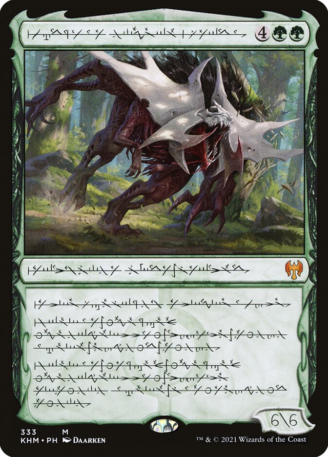 Vorinclex, Monstrous Raider (Phyrexian) [Kaldheim]-1