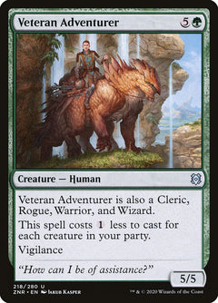 Veteran Adventurer [Zendikar Rising]-1