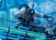 Ludevic, Necrogenius Art Card [Innistrad: Midnight Hunt Art Series]-1
