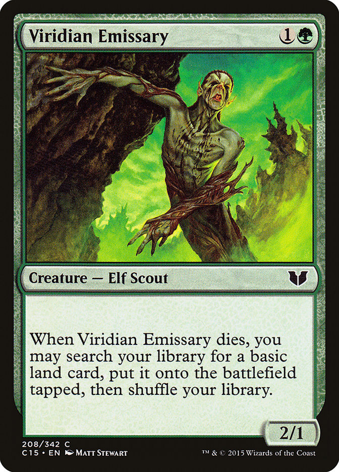 Viridian Emissary [Commander 2015]-1