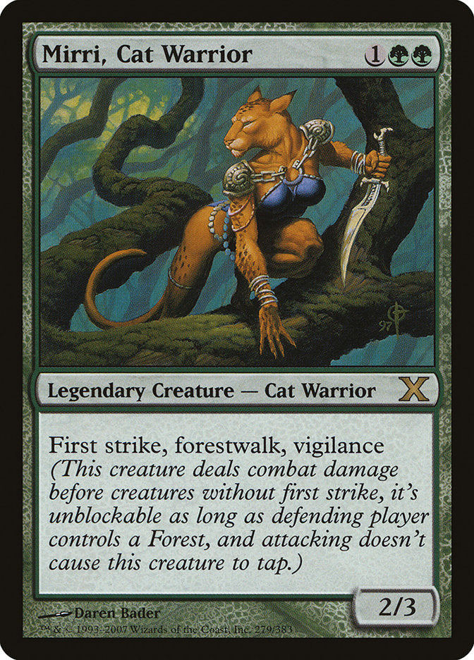 Mirri, Cat Warrior [Tenth Edition]-1