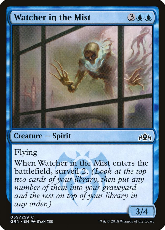 Watcher in the Mist [Guilds of Ravnica]-1