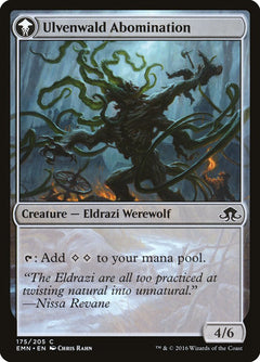 Ulvenwald Captive // Ulvenwald Abomination [Eldritch Moon]-2