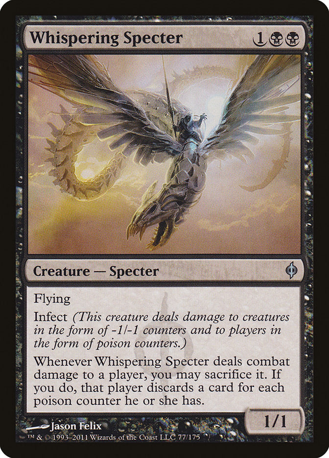 Whispering Specter [New Phyrexia]-1