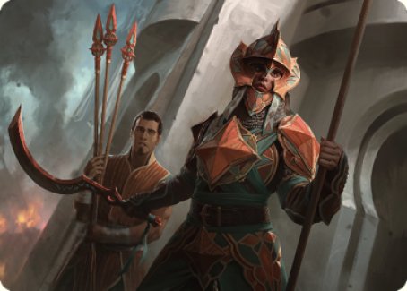 Siege Veteran Art Card [The Brothers' War Art Series]-1