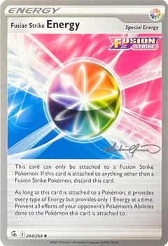 Fusion Strike Energy (244/264) (The Shape of Mew - Andre Chiasson) [World Championships 2022]-1