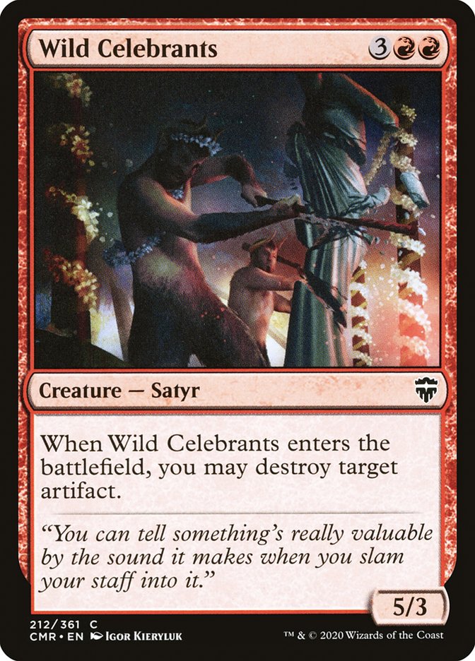 Wild Celebrants [Commander Legends]-1