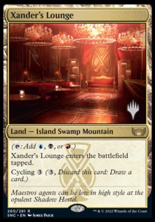 Xander's Lounge (Promo Pack) [Streets of New Capenna Promos]-1
