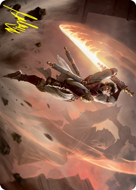 Make Your Mark Art Card (Gold-Stamped Signature) [Strixhaven: School of Mages Art Series]-1
