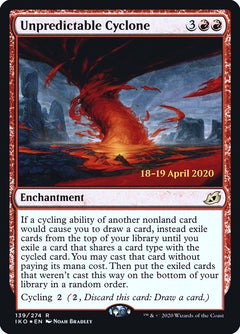Unpredictable Cyclone [Ikoria: Lair of Behemoths Prerelease Promos]-1