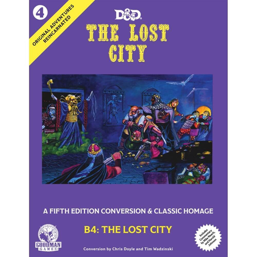 Original Adventures Reincarnated #4 The Lost City-1