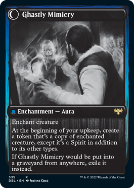 Mirrorhall Mimic // Ghastly Mimicry [Innistrad: Double Feature]-2