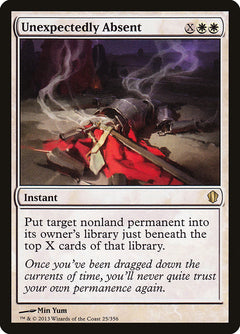 Unexpectedly Absent [Commander 2013]-1