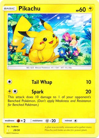 Pikachu (29/30) [Sun & Moon: Trainer Kit - Alolan Raichu]-1