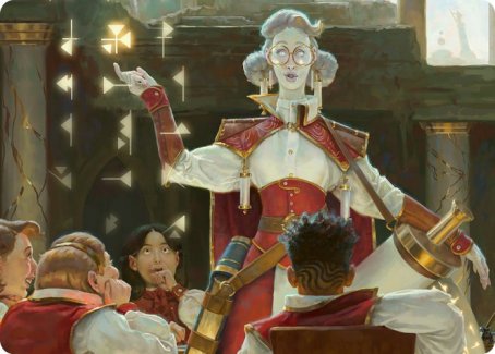 Professor of Symbology Art Card [Strixhaven: School of Mages Art Series]-1