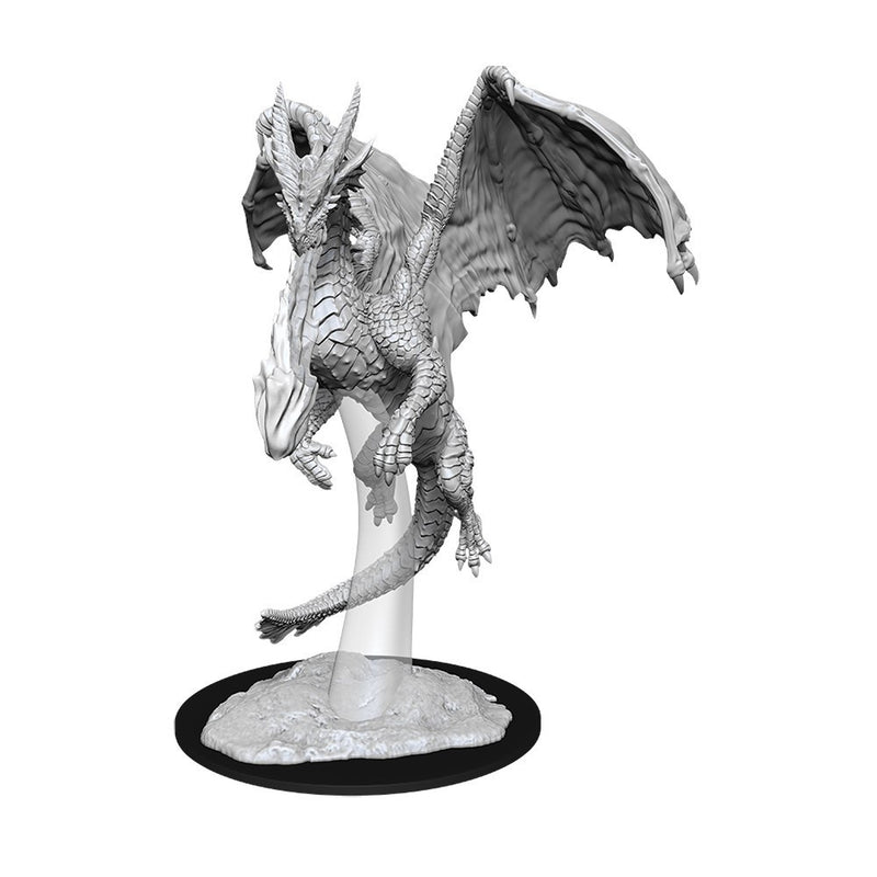 D&D Nolzurs Marvelous Unpainted Miniatures Young Red Dragon-1