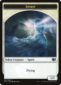 Soldier // Spirit Double-Sided Token [Commander 2014 Tokens]-2
