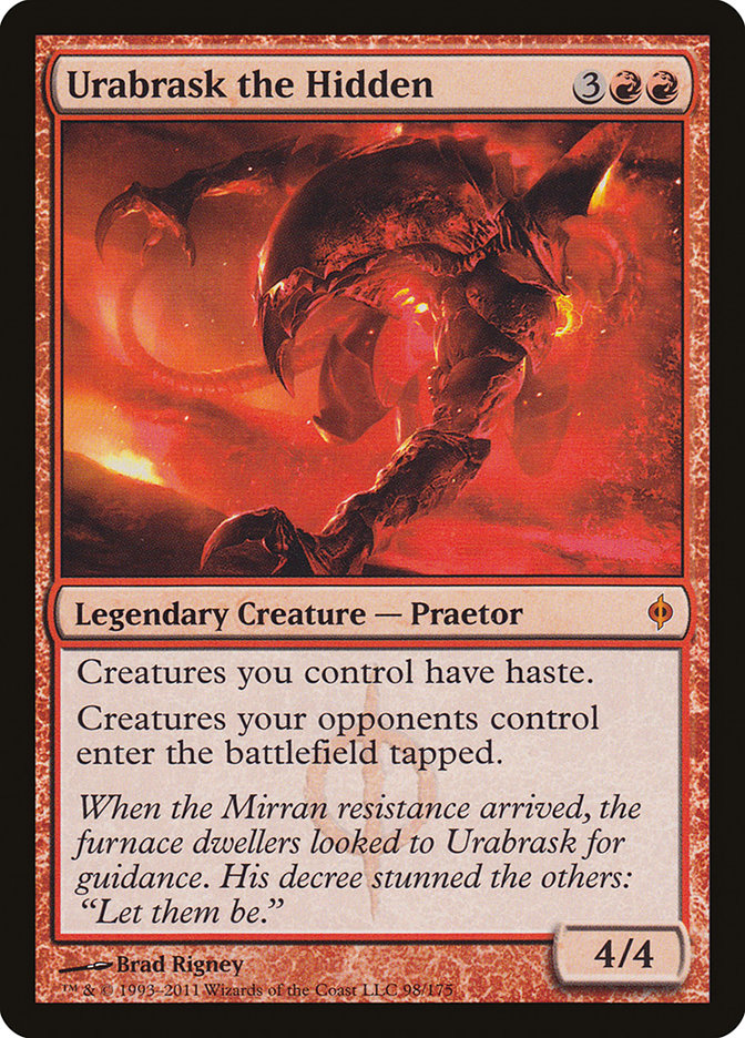 Urabrask the Hidden [New Phyrexia]-1