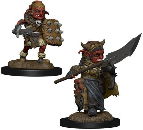 WizKids Wardlings RPG Figures Goblin (Male) & Goblin (Female)-1
