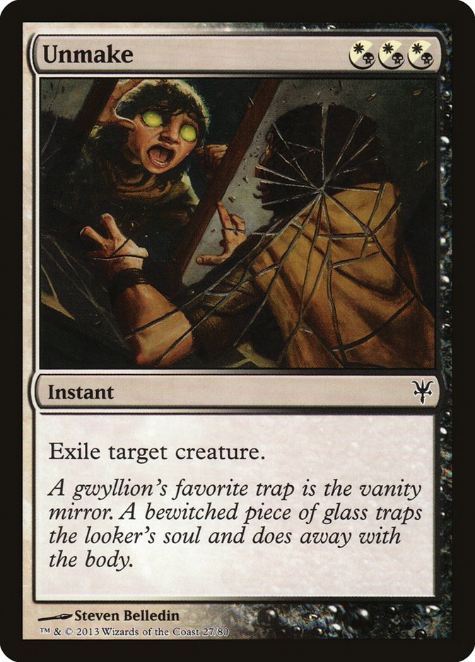 Unmake [Duel Decks: Sorin vs. Tibalt]-1