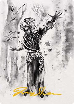 Rustvine Cultivator Art Card (Gold-Stamped Signature) [Phyrexia: All Will Be One Art Series]-1