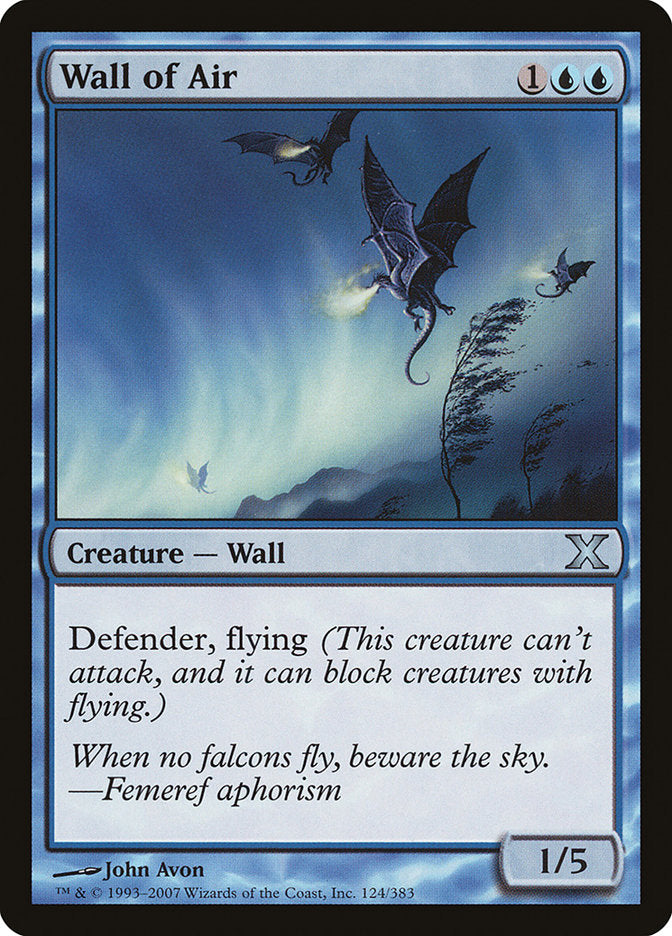 Wall of Air [Tenth Edition]-1