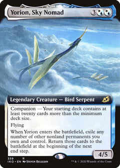 Yorion, Sky Nomad (Extended Art) [Ikoria: Lair of Behemoths]-1