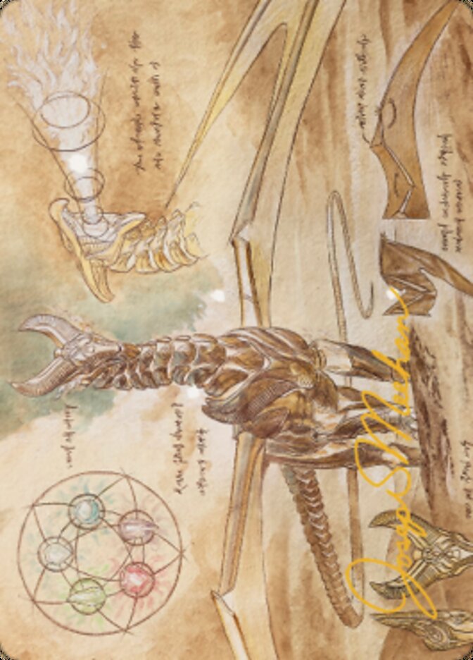 Ramos, Dragon Engine Art Card (Gold-Stamped Signature) [The Brothers' War Art Series]-1