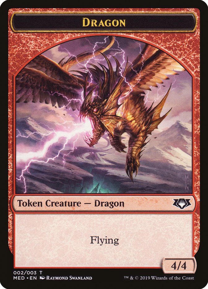 Dragon Token [Mythic Edition Tokens]-1