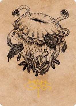 Gluntch, the Bestower Art Card (Gold-Stamped Signature) [Commander Legends: Battle for Baldur's Gate Art Series]-1