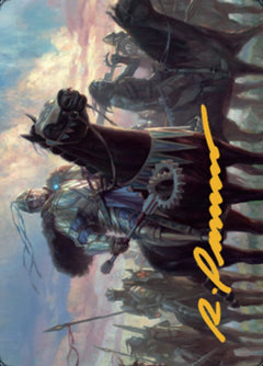 Shanid, Sleepers' Scourge Art Card (Gold-Stamped Signature) [Dominaria United Art Series]-1