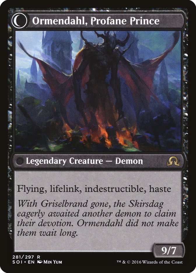 Westvale Abbey // Ormendahl, Profane Prince [Shadows over Innistrad]-2