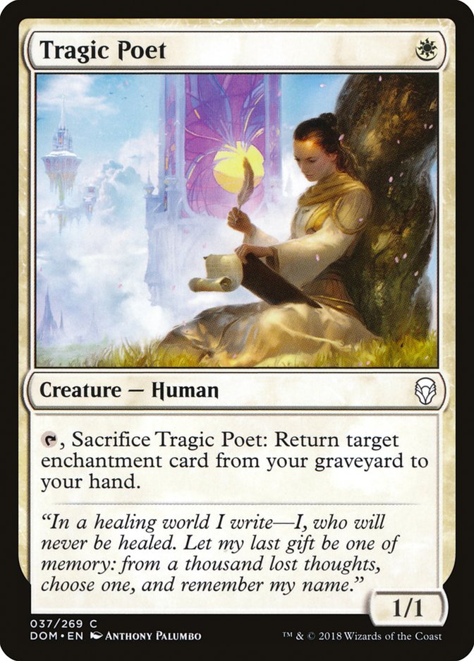 Tragic Poet [Dominaria]-1