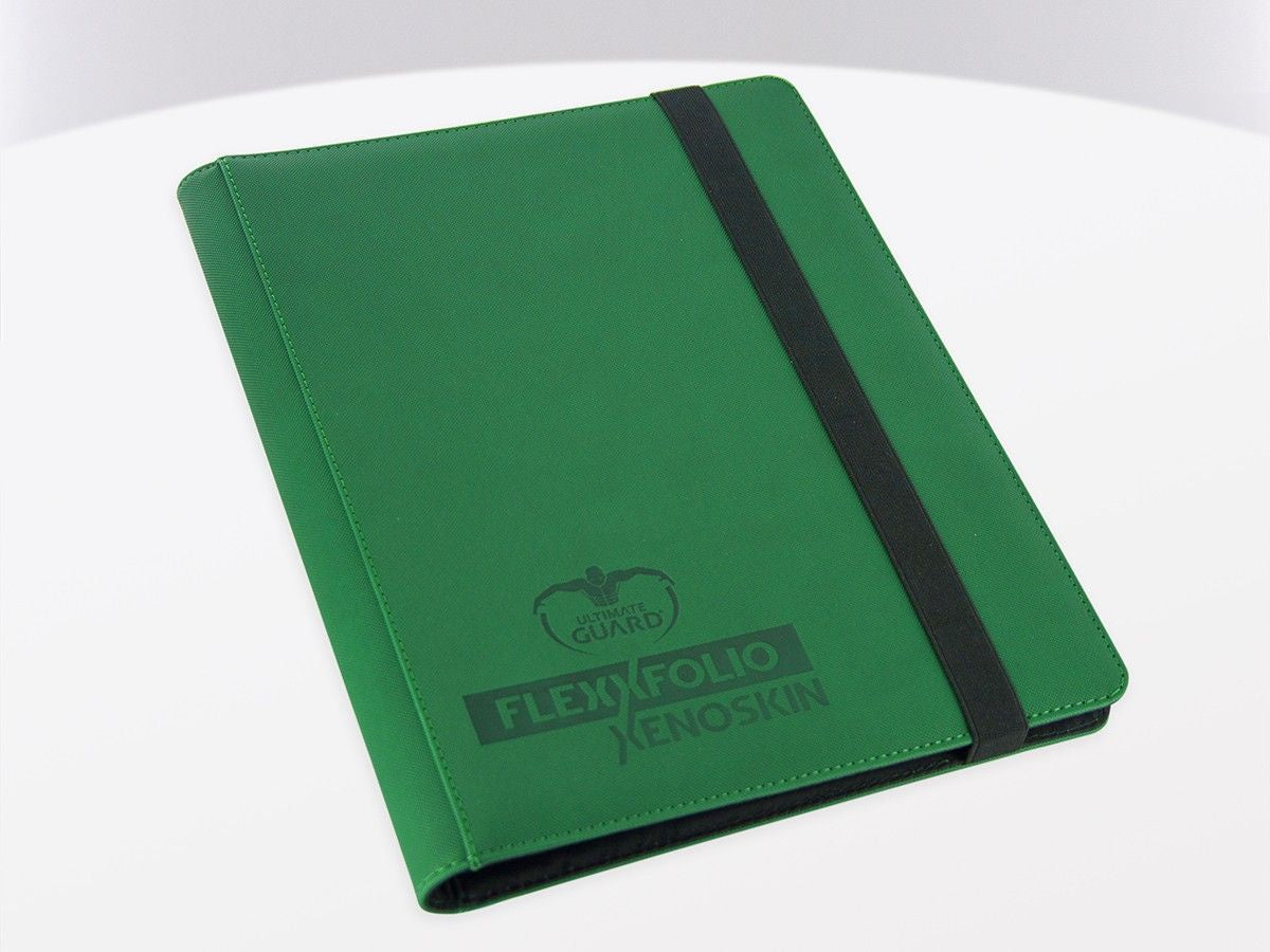 Ultimate Guard 9-Pocket FlexXfolio XenoSkin Green Folder-1
