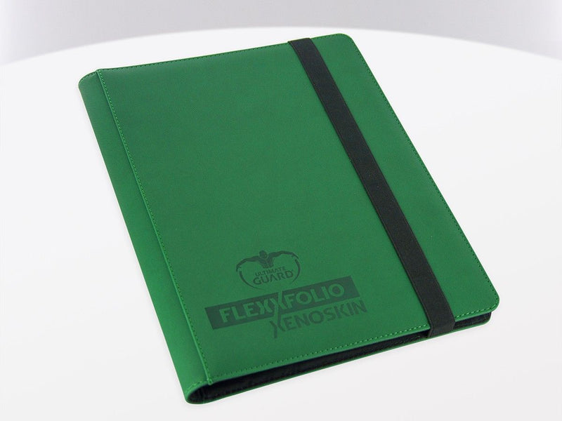 Ultimate Guard 9-Pocket FlexXfolio XenoSkin Green Folder-1