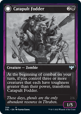 Catapult Fodder // Catapult Captain [Innistrad: Double Feature]-1