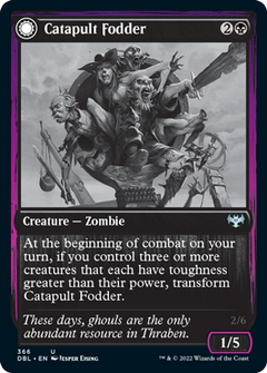 Catapult Fodder // Catapult Captain [Innistrad: Double Feature]-1