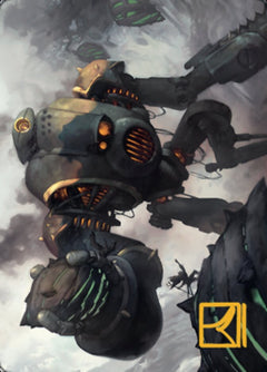 Rust Goliath Art Card (Gold-Stamped Signature) [The Brothers' War Art Series]-1