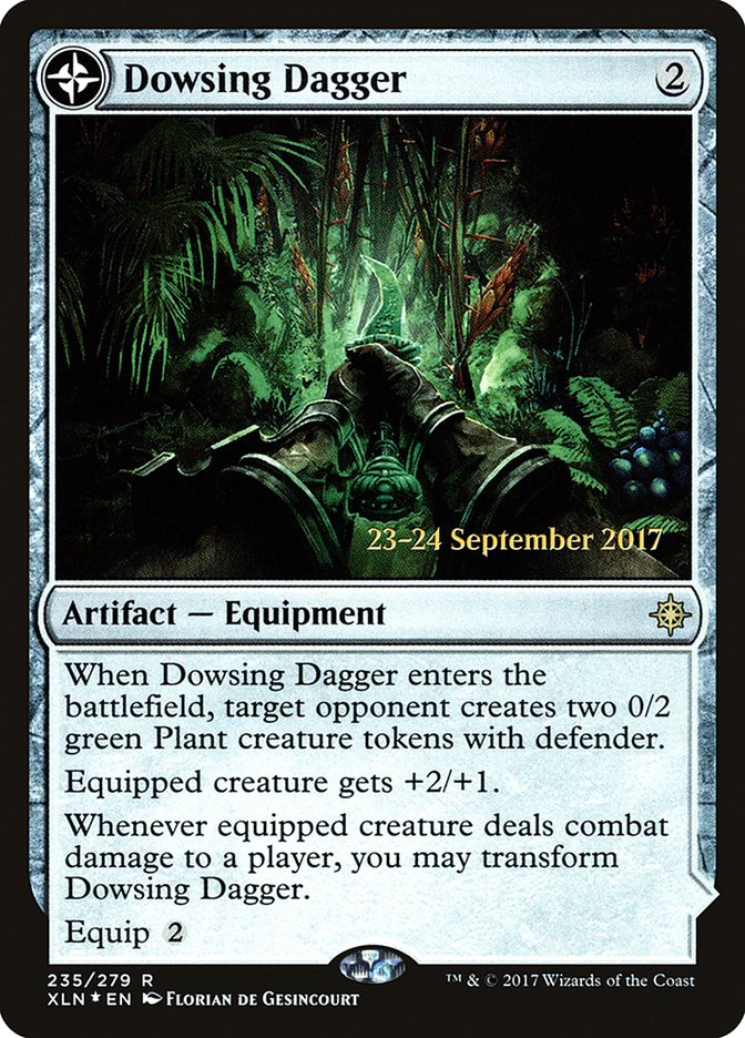 Dowsing Dagger // Lost Vale [Ixalan Prerelease Promos]-1