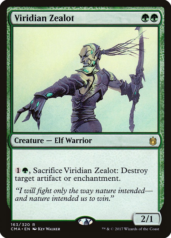 Viridian Zealot [Commander Anthology]-1